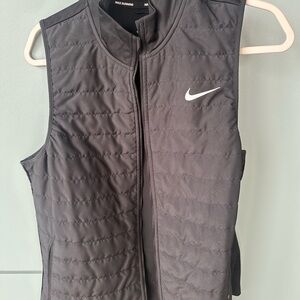 Nike Black Therma-FIT Running Vest with Swoosh